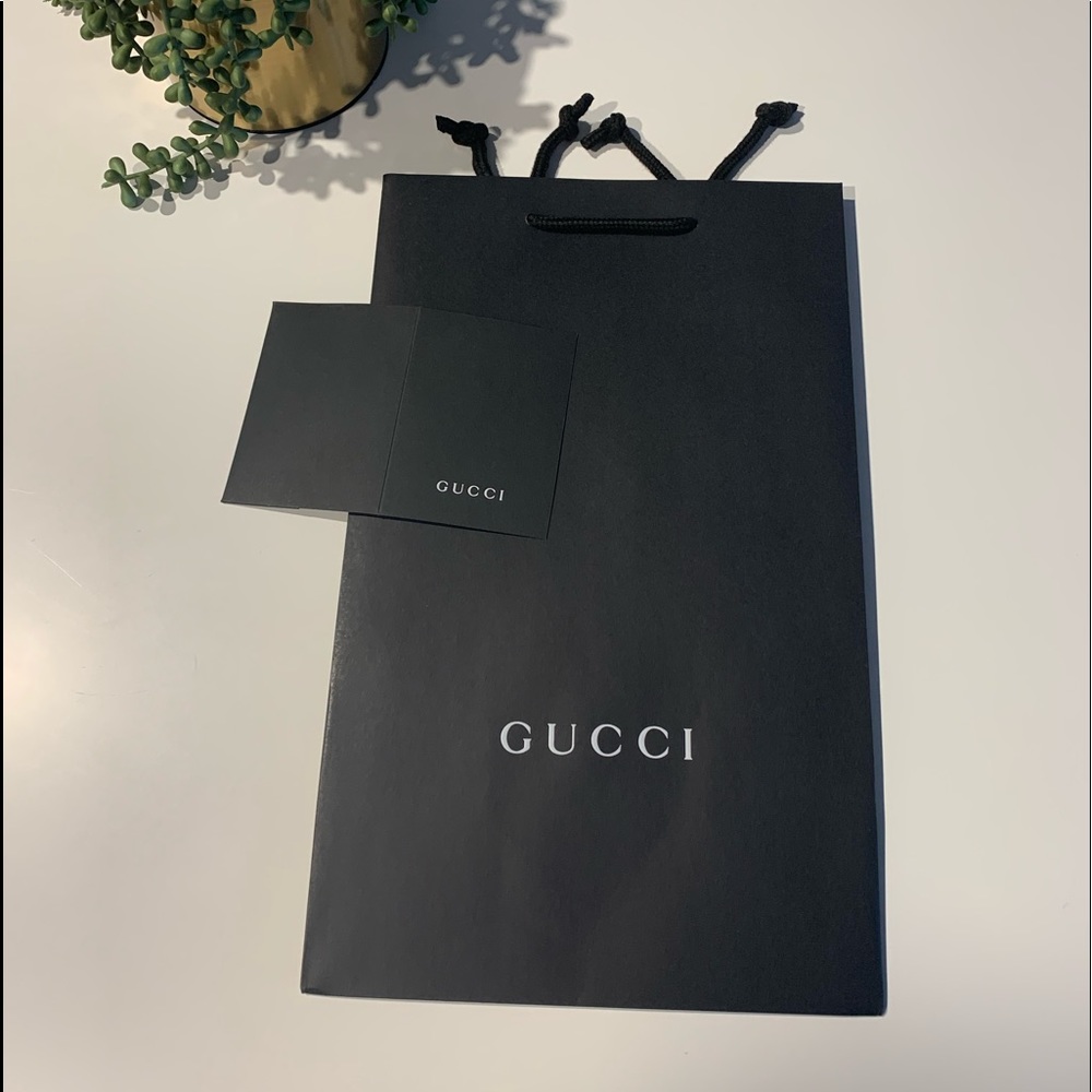 Gucci shopping bag/gift bag/gift box